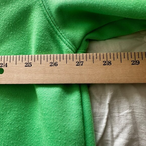 We11done Graphic Oversized Small Ex-Boyfriend Green Hooded T-Shirt/Sweatshirt - Picture 3 of 9